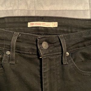 721 Black levi’s